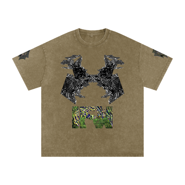 IFW Spider S1 Snow Washed Oversized Cotton T-Shirt